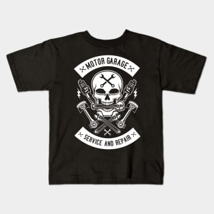 Motor Garage Kids T-Shirt